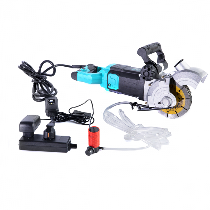 Masina caneluri si cantuire placi ceramice si beton Detoolz DZ-C221, 3200W, 6500RPM, Adancime canelura 42mm [4]