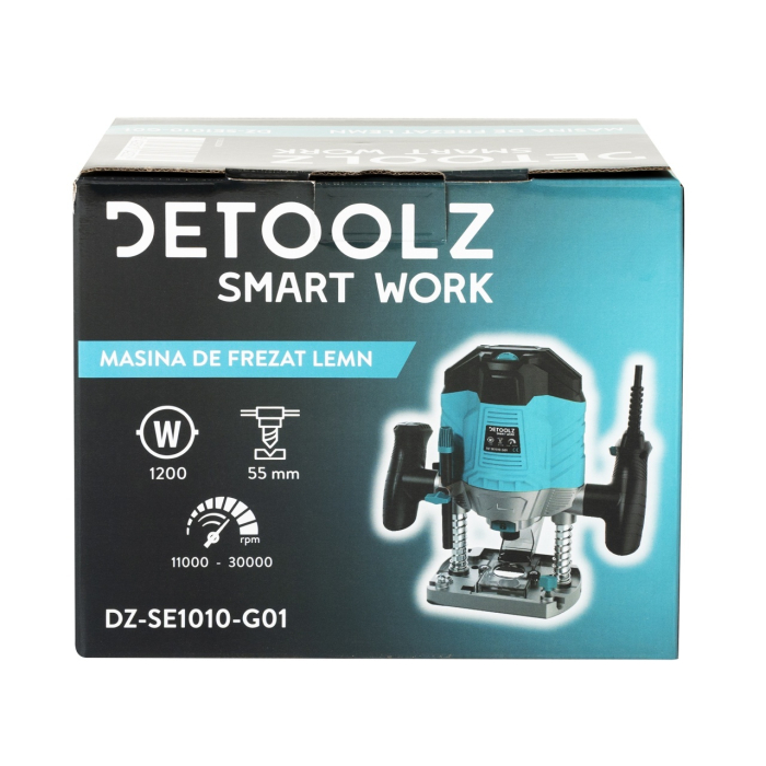 Masina de frezat lemn, Detoolz, 1200W 55mm, variator [6]