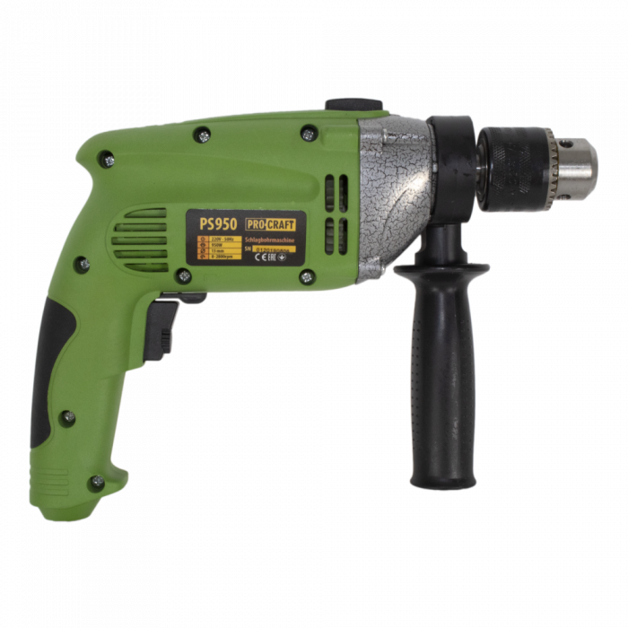 Masina de gaurit cu percutie Procraft PS1050, 810W, 2800RPM, Dim.mandrina 1.5-13mm [4]