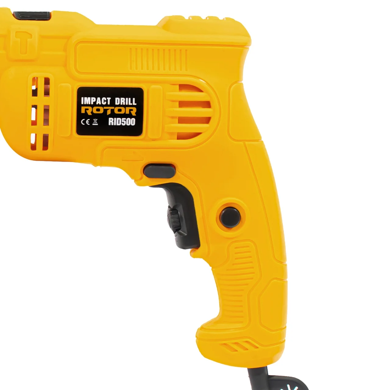 Masina de gaurit Rotor RID500, 500W, 3000RPM, Diametru gaurire otel 13mm/lemn 25mm [3]