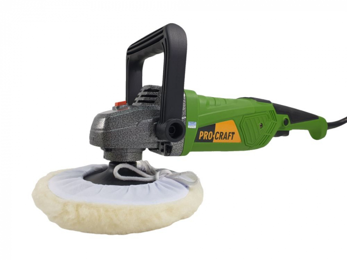 Masina de polisat Procraft PM2100E, 180mm, variator, 3300rpm, 2.1kW, LCD display [5]
