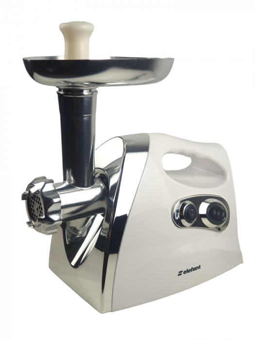 Masina de tocat carne electrica Elefant MG020, 2KW, 50-100 Kg/h, 3 site, Accesorii incluse [2]
