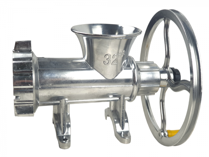 Masina de tocat carne manuala Elefant TB-4, Aluminiu, cu rulment [2]