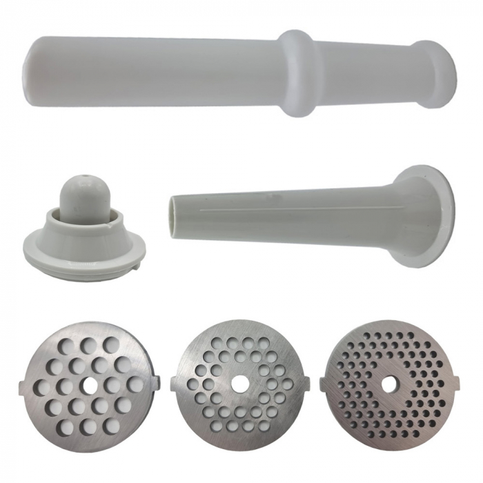 Masina de tocat carne Ypan Mencoza, 2800W, design modern, 3 site, accesoriu pentru carnati, accesoriu chiftele, motor cupru [3]