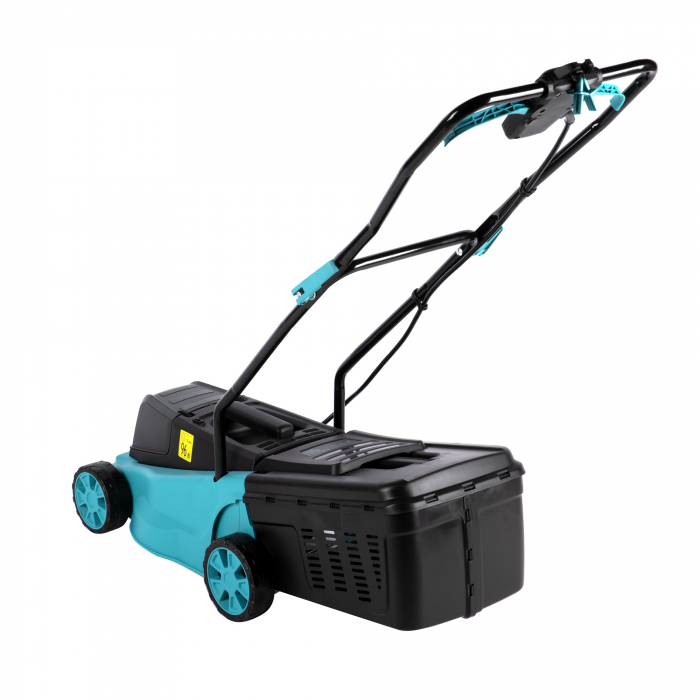 Masina de tuns gazon pe acumulator Detoolz DZSE228, 18V, 3 Trepte inaltime, Latime taiere 320mm, Capacitate 20L, 3800RPM, fara acumulator si incarcator [13]