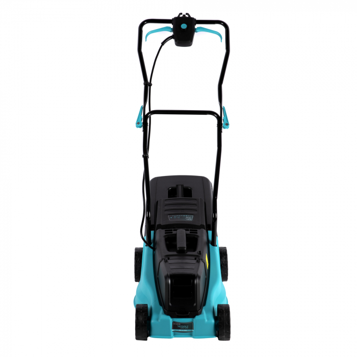 Masina de tuns gazon pe acumulator Detoolz DZSE228, 18V, 3 Trepte inaltime, Latime taiere 320mm, Capacitate 20L, 3800RPM, fara acumulator si incarcator [11]