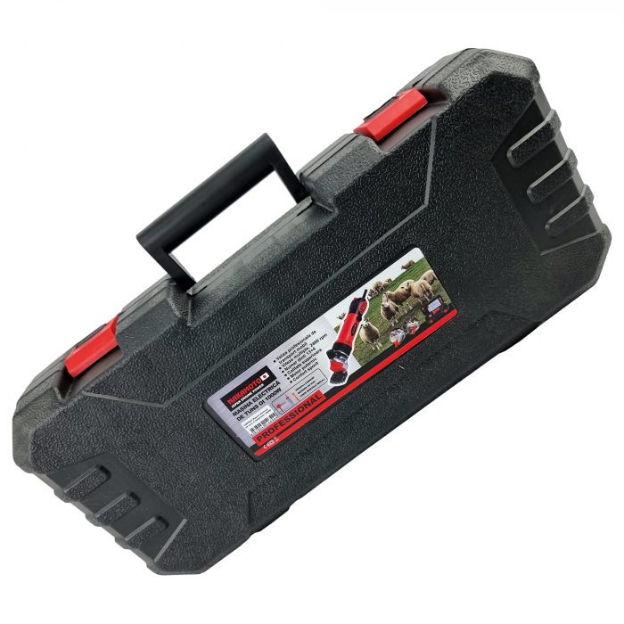 Masina de tuns NAKAMOTO 1000 (Oi, capre, caini de talie mare), 1000W, 2400RPM, 13+4, Accesorii incluse [10]