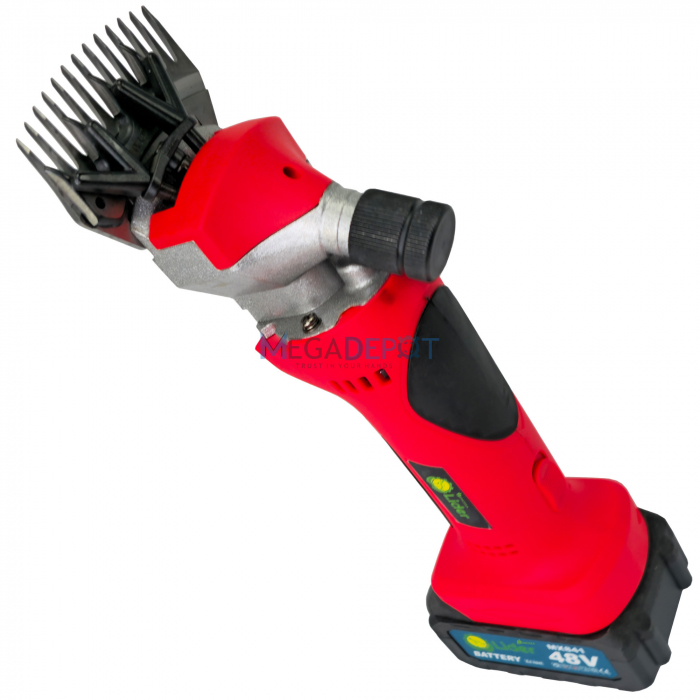 Masina de tuns oi pe acumulator Mencoza™ Lider, 48V, 6000mAh, 2 acumulatori, accesorii incluse, cutie de transport si depozitare [2]