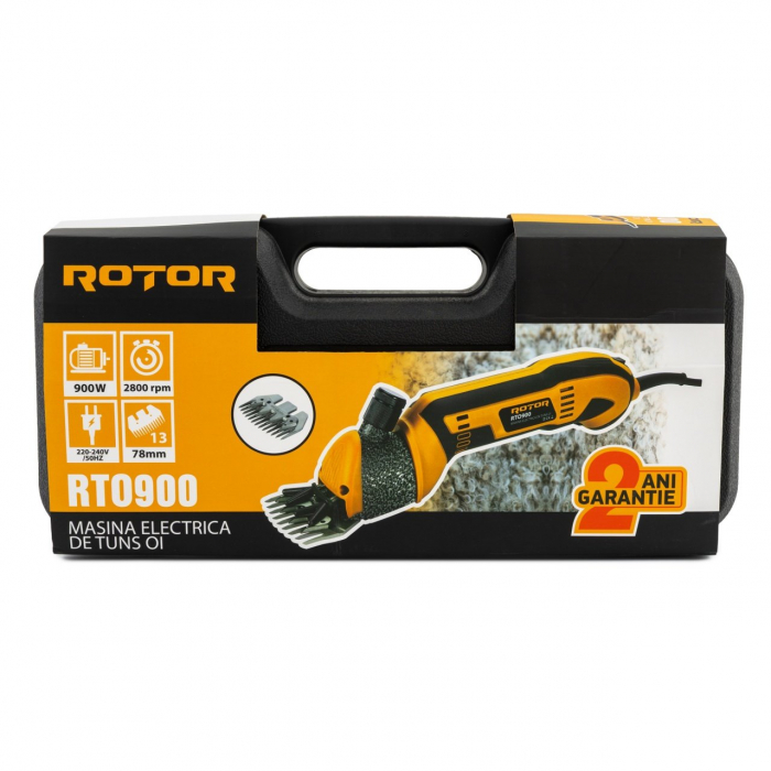 Masina de tuns oi Rotor, Putere 900W, 2800RPM [6]