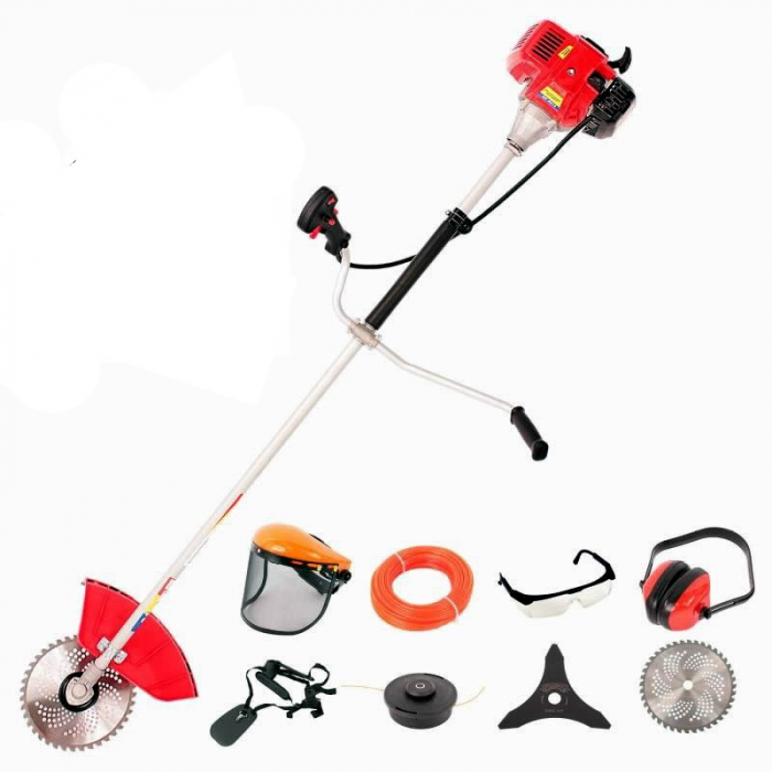 Pachet Promo: Micul Fermier, Motocoasa MF712 + Motofierastrau 5200, 5CP, 8 accesorii incluse [4]