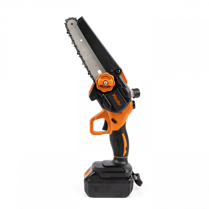 Mini fierastrau cu 2 acumulatori Kzubr KLECS-21V-6” K10027, 21V, Rezervor ulei - sistem de ungere, Lama 20cm [2]
