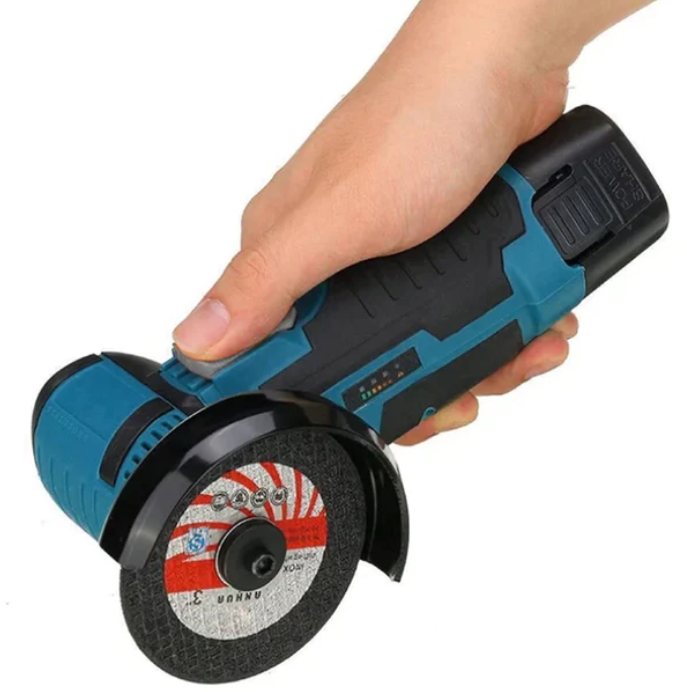 Mini polizor unghiular (miniflex) 48V, 6 discuri, 2 acumulatori, geanta de transport [5]