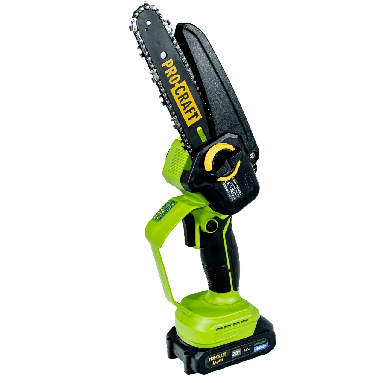 Minifierastrau cu acumulator ProCraft, 21V/1.5Ah, 2 lame/2lanturi [2]