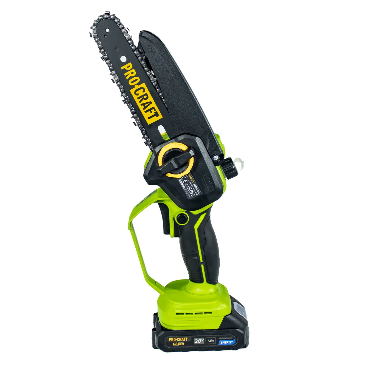 Minifierastrau cu acumulator ProCraft, 21V/1.5Ah, 2 lame/2lanturi [3]