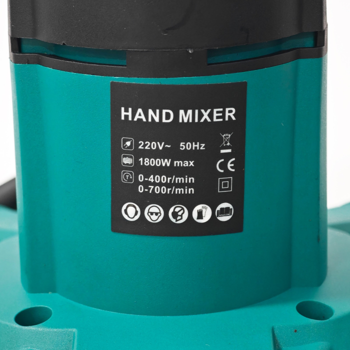 Mixer electric dublu, DDT Mustang, 6 trepte de viteza,1800 W, 700 rpm [3]