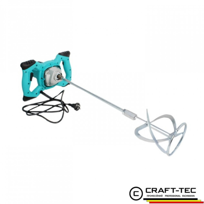Mixer electric pentru mortar Craft-Tec, 2800W, 800RPM, tija + paleta incluse [6]