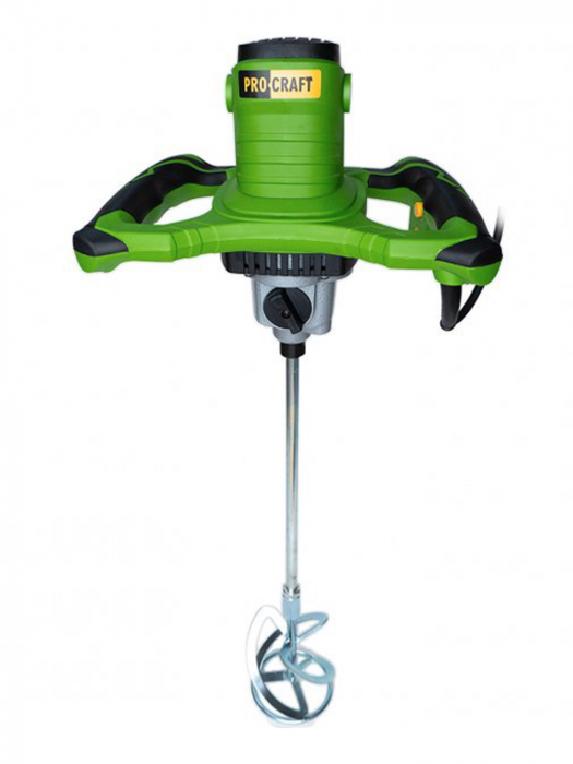 Mixer pentru mortar ProCraft PMM2500, 1400W, 0-900RPM, Accesorii incluse [6]