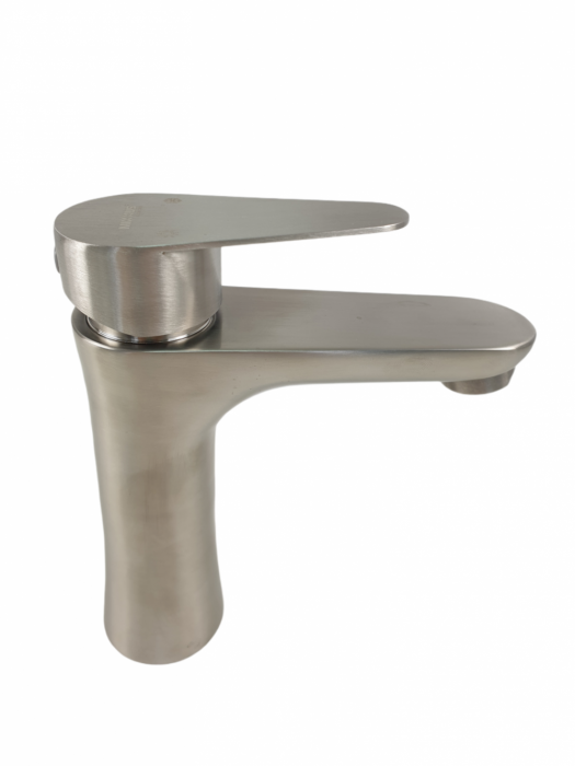 Baterie lavoar MIXXUS NEO-001 din otel inoxidabil, Monocomanda, Racorduri incluse [3]