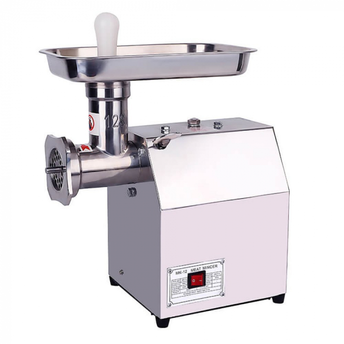 Masina de tocat carne profesionala,Micul Fermier Model MK-12, inox, 150Kg h, Eletrica, 800W