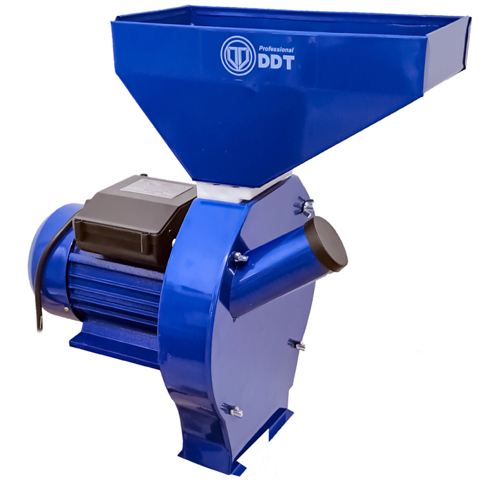 Moara cereale si stiuleti DDT, motor 3.5 Kw, 16 ciocanele, 4 site, cuva mica, 230 kg/h [3]