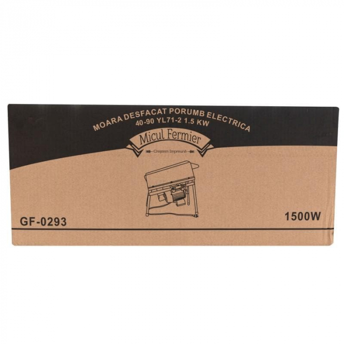 Batoza de curatat porumb electrica Micul Fermier GF-0293, 40-90, 1.5KW [6]