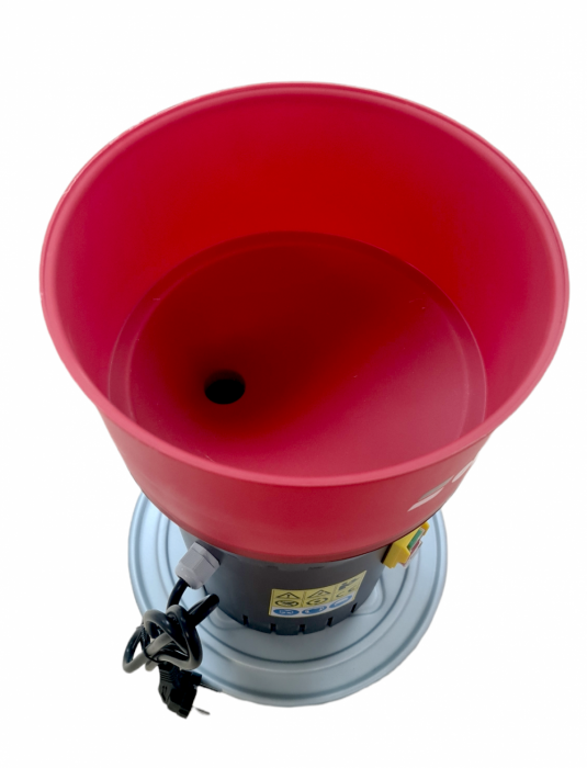 Moara electrica ELEFANT EM25, 1.2kW, 19000RPM, buncar 25L, 4 site incluse (2,4,5,7mm) [3]