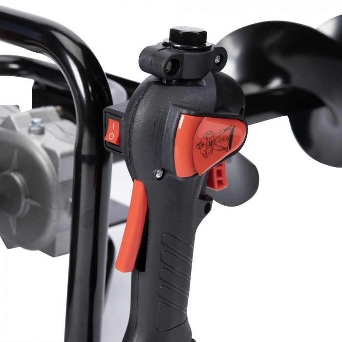 Motoburghiu (foreza) pentru pamant Trigo Tech Micul Fermier GF-1058, 1.5kW, 2timpi, 3000RPM, Fara burghiu inclus [8]