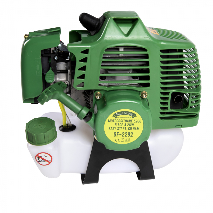 Motocoasa Micul Fermier GF-2292, 4.2KW, 5.7CP, 52CC, Sistem Easy Start, Accesorii incluse [8]