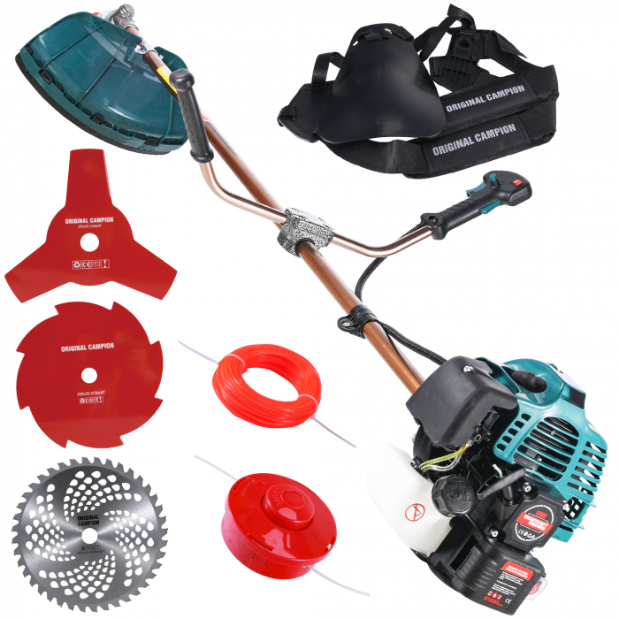 Motocoasa pe benzina EnergyKraft HYBRID Power 12000, 7.5CP, pornire hibrida electrica la buton + pornire manuala [2]