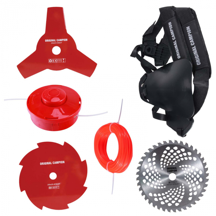 Motocoasa pe benzina EnergyKraft HYBRID Power 12000, 7.5CP, pornire hibrida electrica la buton + pornire manuala [5]