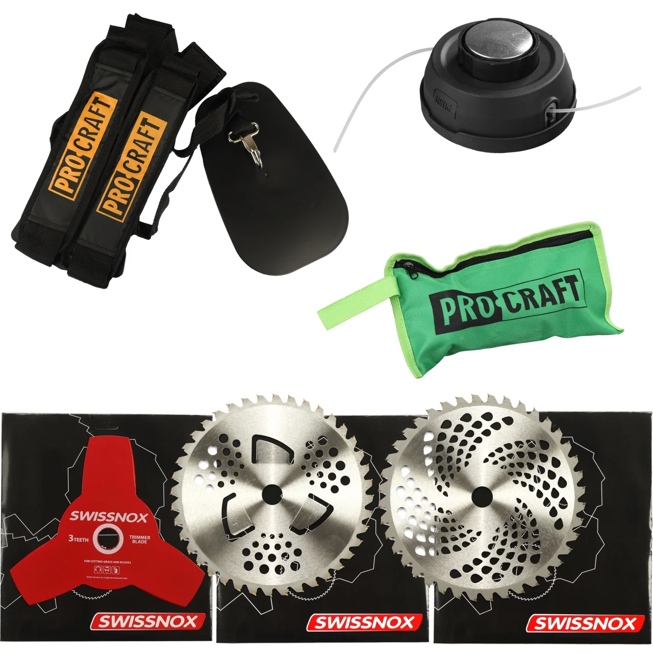 Motocoasa ProCraft Germany , 6CP, 58CC, 4 Sisteme de Taiere [16]