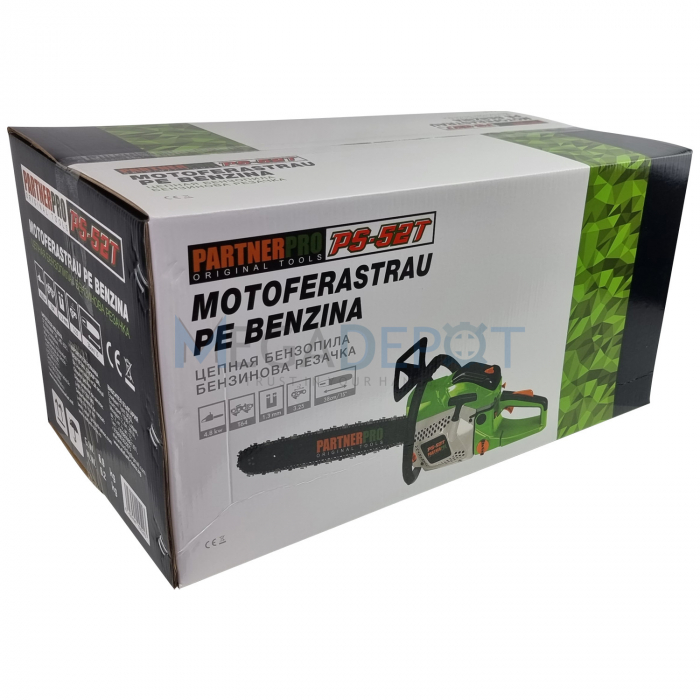 Pachet PartnerPro Motocositoare DX52E New Generation + Motofierastrau PS-52T, totul inclus, motor 2 timpi, benzina [8]