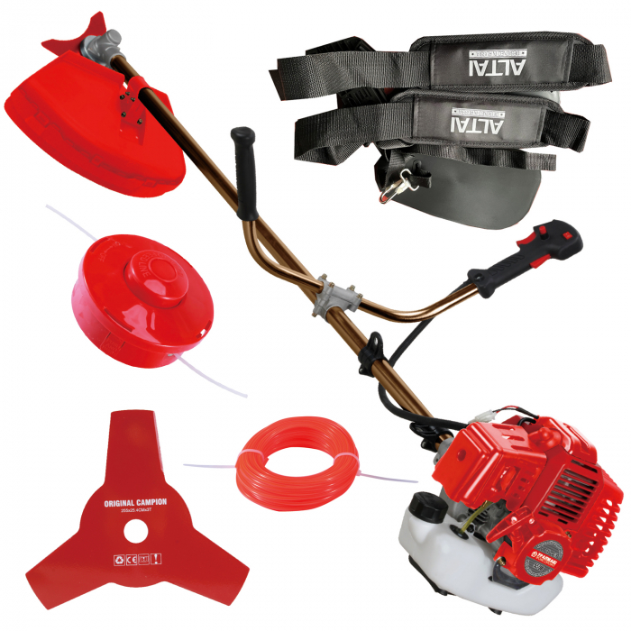 Motocositoare pe benzina UralMash 5500, 7.5CP,  62CC, SmartStart, motor ergonomic foarte puternic [2]