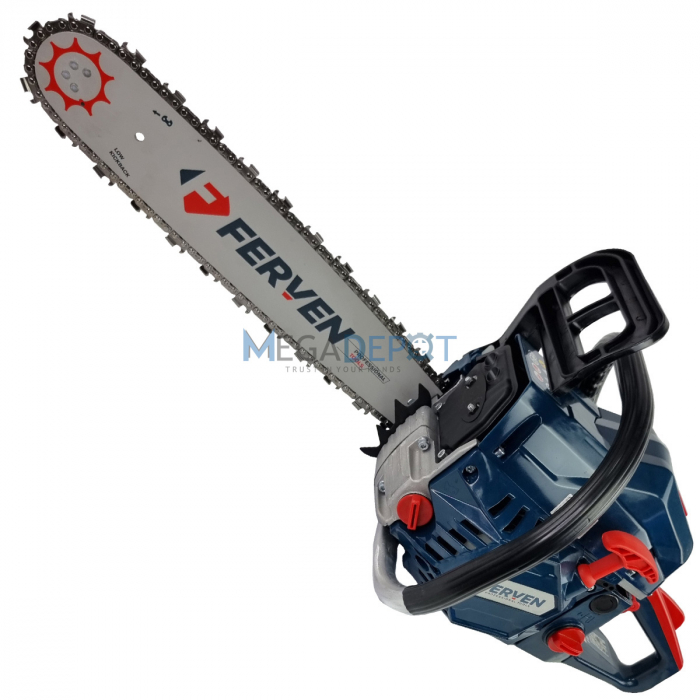 Motofierastrau (drujba) Ferven FE-5800, 4CP/3KW, 58CC, cu demaror de rezerva, Accesorii incluse [3]