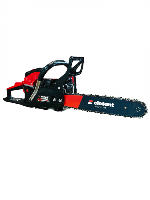 Motofierastrau (drujba) pe benzina, Elefant CS 5200, 4.8KW, 1 Lama 38cm [2]