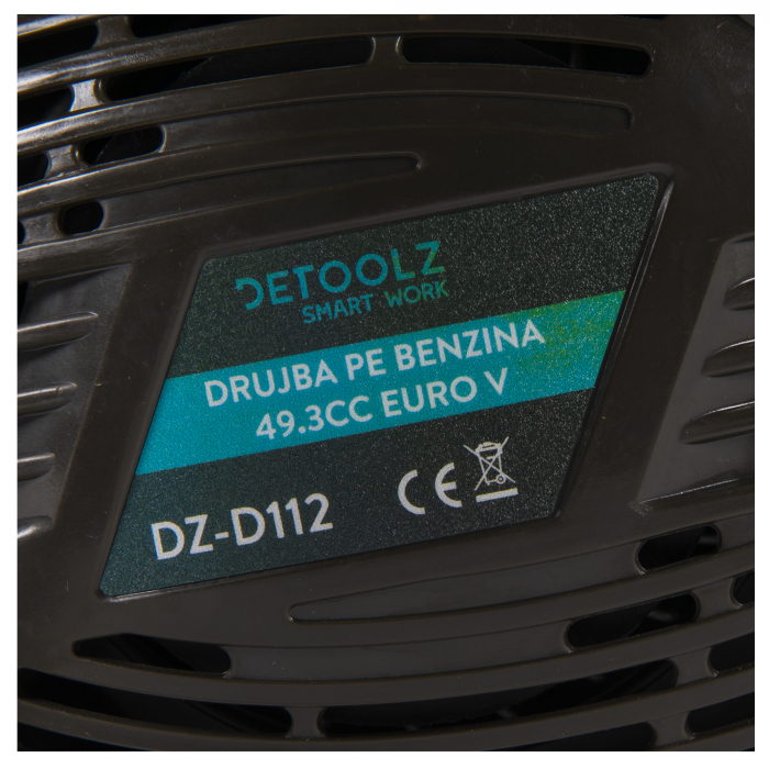 Motofierastrau (drujba) pe benzina Euro V Detoolz DZ-D112, 2.58CP, 49.3CC, Lama 16”, Lant 0.325” [9]