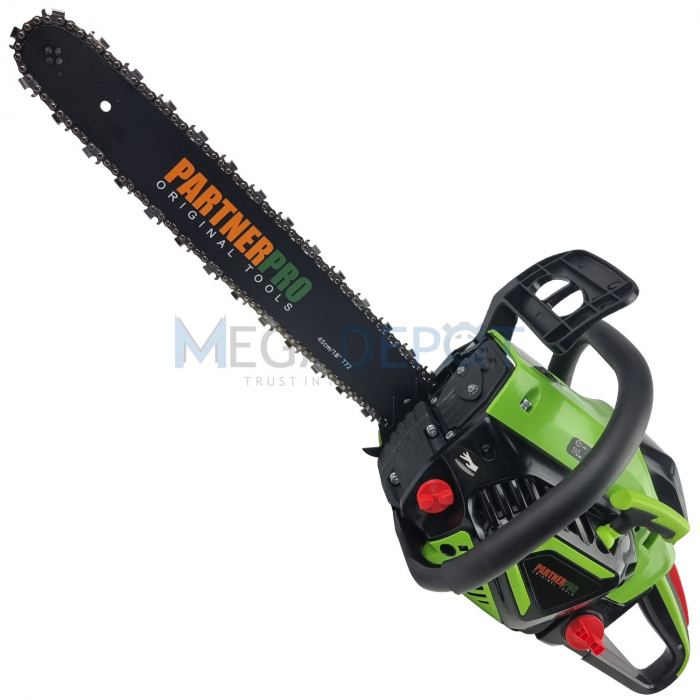 Motofierastrau (drujba) pe benzina PartnerPRO PS5200, 5000W, 6.7CP, 3400RPM, 52cm³, Lama 38/45cm [2]