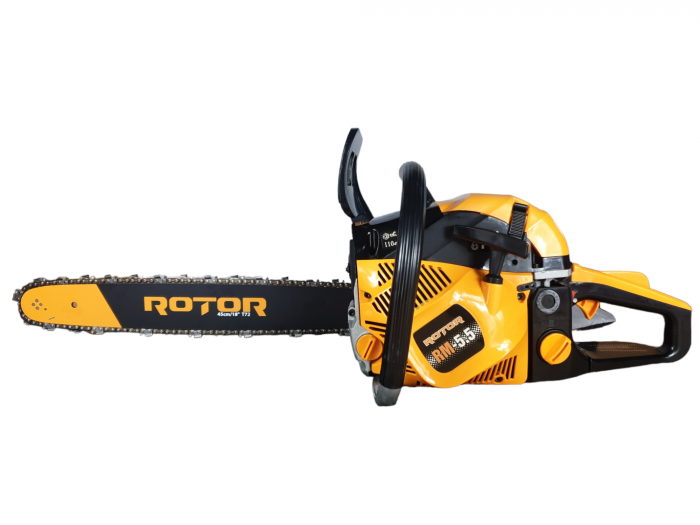 Motofierastrau (drujba) pe benzina Rotor RM-5.5, 3500W, 4.6CP, 3600RPM, 58cm³, Lama 38/45cm [6]