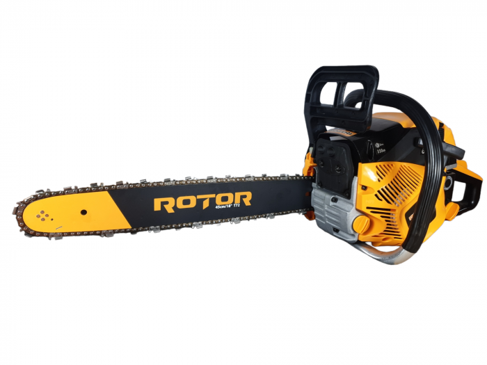 Motofierastrau (drujba) pe benzina Rotor RM-5.5, 3500W, 4.6CP, 3600RPM, 58cm³, Lama 38/45cm [5]