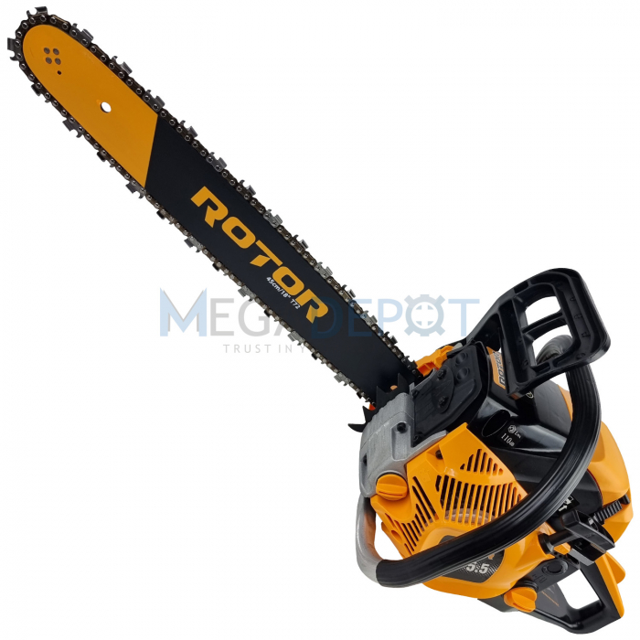 Motofierastrau (drujba) pe benzina Rotor RM-5.5, 3500W, 4.6CP, 3600RPM, 58cm³, Lama 38/45cm [2]