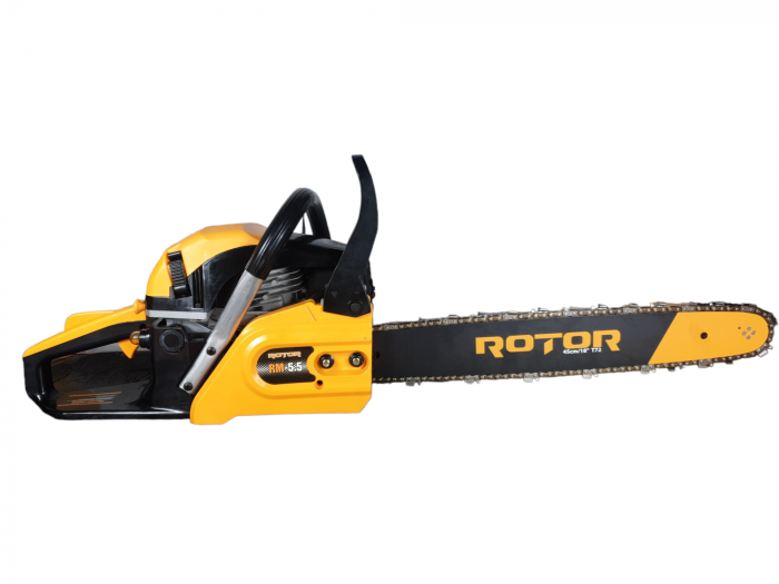Motofierastrau (drujba) pe benzina Rotor RM-5.5, 3500W, 4.6CP, 3600RPM, 58cm³, Lama 38/45cm [7]