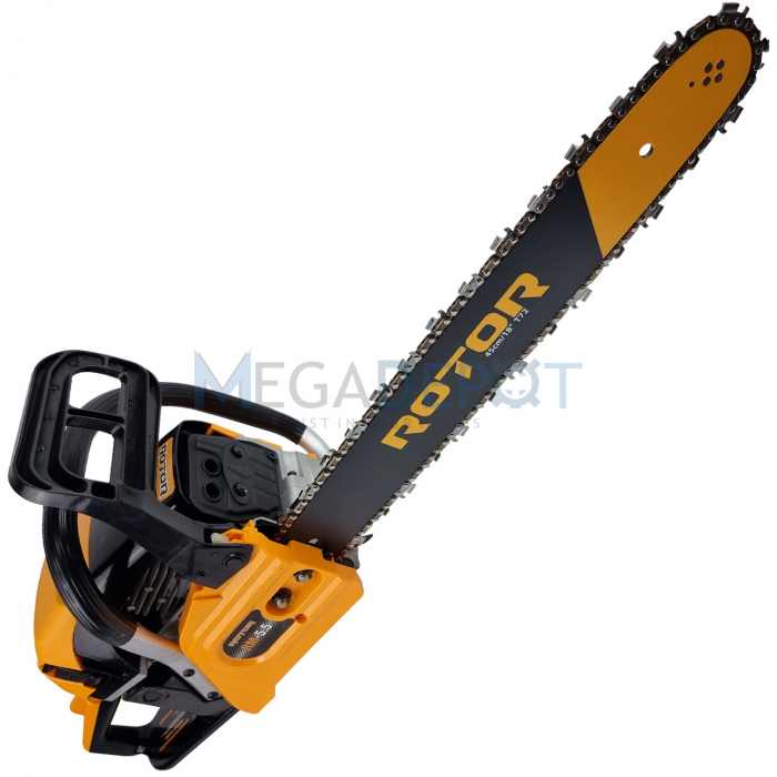 Motofierastrau (drujba) pe benzina Rotor RM-5.5, 3500W, 4.6CP, 3600RPM, 58cm³, Lama 38/45cm [3]