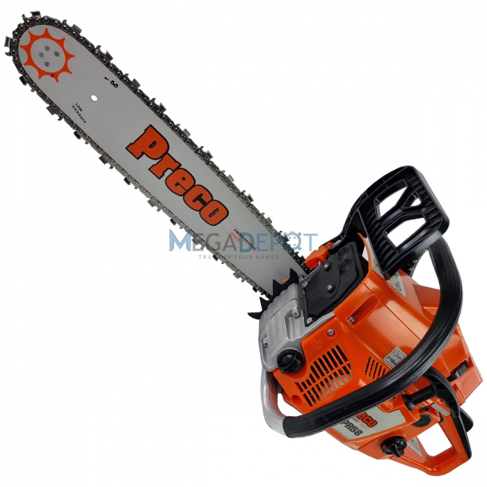 Motofierastrau (drujba) PRECO PR58, 3.2CP/2.4KW, 58CC, cu demaror de rezerva, Accesorii incluse [3]