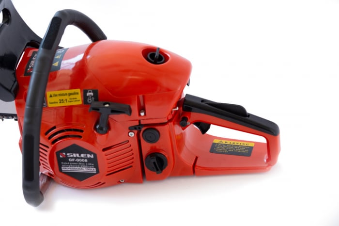 Motofierastrau (drujba) Silen 5800 Profesional, fara lant, 58 CC, 2T, lama 40cm, pe benzina, Demaror+Frana Magneziu [7]