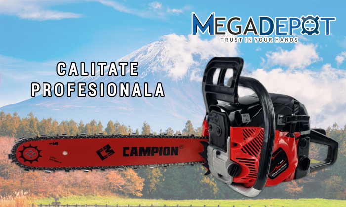Motofierastrau pe benzina ( drujba ), Akira Japan Campion 6900, 7.8CP, 58cmc, lama 40cm [3]