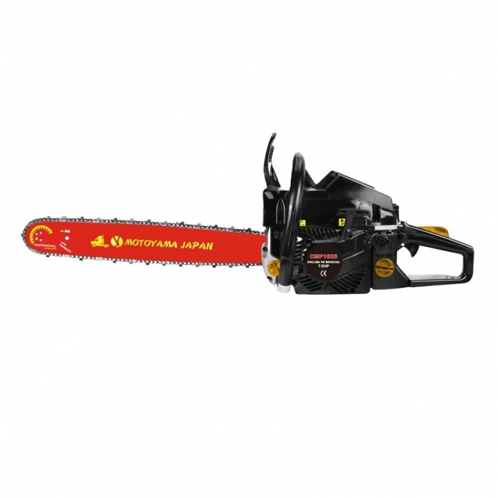 Motofierastrau pe benzina, drujba Motoyama 8.5CP, Lama 40cm, Lant 32 dinti [2]