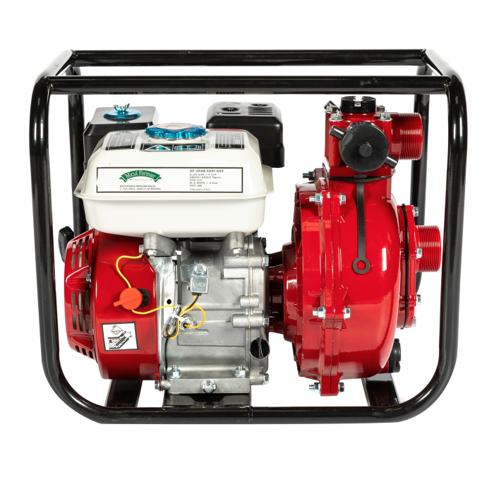 Motopompa de presiune inalta Micul Fermier GF-2048, 4 timpi, 2”, 5.25KW, 7CP, Adancime 7m, Refulare 60m, Debit 30mc/h [2]