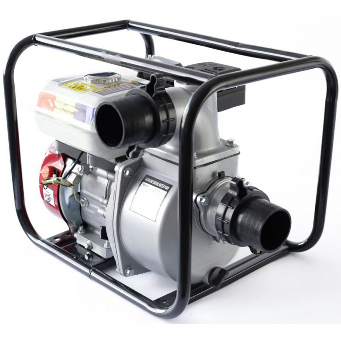Motopompa pe benzina Micul Fermier GF-0246, 4 timpi, 3", 4.8kW, 6.50CP, Adancime 8m, Refulare 28m, Debit 45mc/h [2]