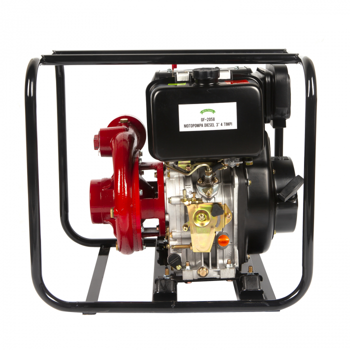 Motopompa presiune inalta, DIESEL Micul Fermier GF-2058, 9.8CP, 45 mC/h, 3" [4]
