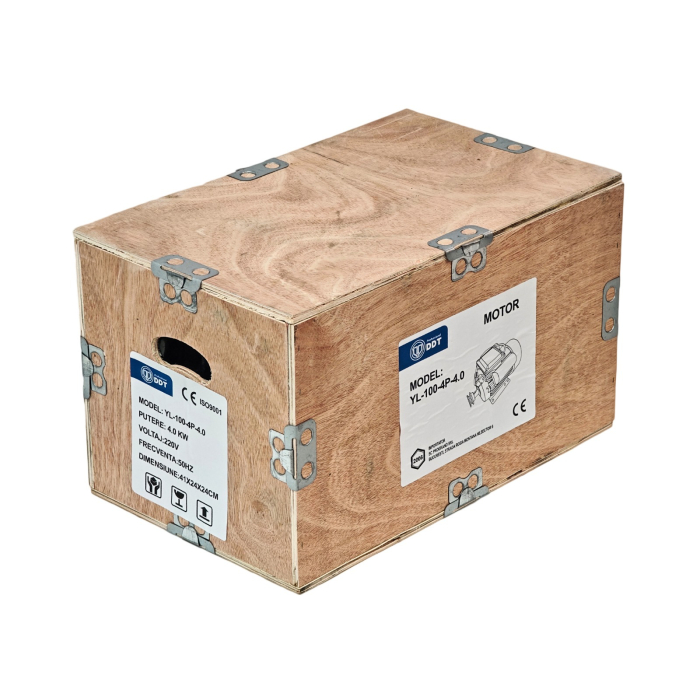 Motor electric monofazat DDT, 4 kW, 1500 Rpm, bobinaj cupru, cu protectie la suprasarcina [12]